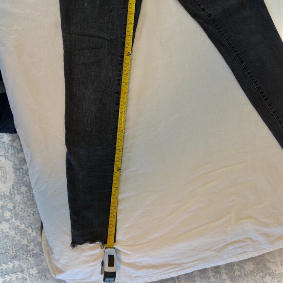 Madewell 9" High Rise Skinny Jean, Black, 29T - Picture 4 of 6